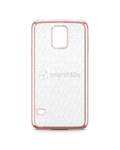 Samsung Galaxy S5 TPU Electroplated Case Design Mock-up