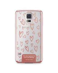 Samsung Galaxy S5 TPU Electroplated Case Design Mock-up 