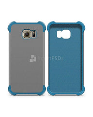 Samsung Galaxy S6 3d 2-in-1 Hybrid Mobile Case Design Mockup 2015
