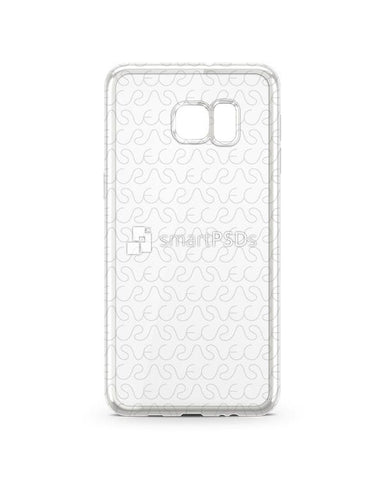 Samsung Galaxy S6 Edge Plus TPU Electroplated Case Design Mock-up