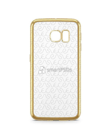 Samsung Galaxy S6 Edge TPU Electroplated Case Design Mock-up