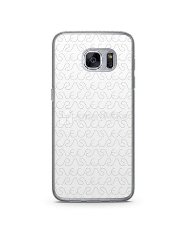Samsung Galaxy S7 2d Clear Mobile Case Design Mockup 2016