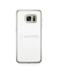 Samsung Galaxy S7 2d Flexi Clear Case Design Mockup 2016