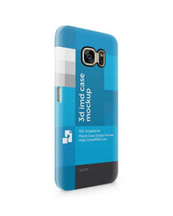 Samsung Galaxy S7 3d IMD Mobile Case Design Mockup 2016