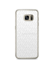 Samsung Galaxy S7 Edge 2d Clear Mobile Case Design Mockup 2016