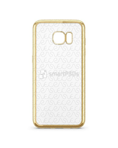 Samsung Galaxy S7 Edge TPU Electroplated Case Design Mock-up