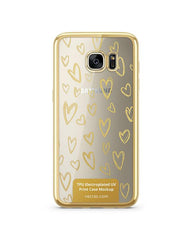 Samsung Galaxy S7 Edge TPU Electroplated Case Design Mock-up 