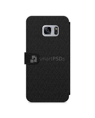 Samsung Galaxy S7 2d Wallet Mobile Case Design Mockup 2016