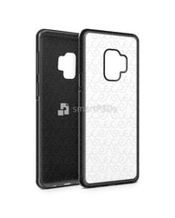 Samsung Galaxy S9 2d RubberFlex Case Design Mockup 2018 (Front-Back Angled)