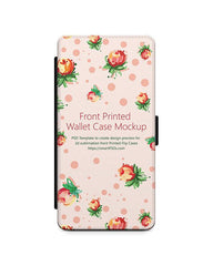 Samsung Galaxy S9 2d Wallet Case Design Mockup 2018 (Front-Back)