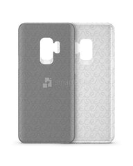 Samsung Galaxy S9 3d Dual Protective Clear TPU Cover Design Template (3 Views)