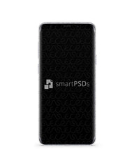 Samsung Galaxy S9 Plus 2d Flexi Clear Case Design Mockup 2018 (Front-Back)