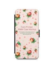 Samsung Galaxy S9 Plus 2d Wallet Case Design Mockup 2018 (Front-Back)