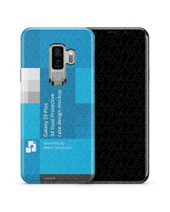 Samsung Galaxy S9 Plus 3d Dual Protective TPU Cover Design Template (3 Views)