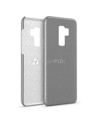Samsung Galaxy S9 Plus 3d IMD Case Design Mockup Back 2018 (Front-Back Angled)