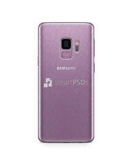 Samsung Galaxy S9 UV PC Clear Case Design Mockup 2018