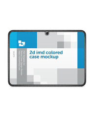 Samsung Galaxy Tab 3 P5200 2d IMD Colored Tablet Case Design Mockup 2015