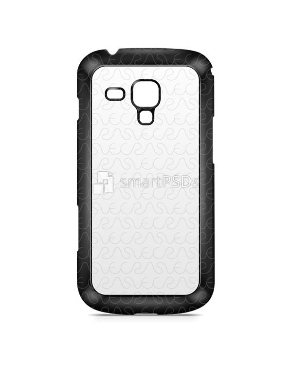 Samsung Galaxy Trend Plus 2d IMD Colored Clear Mobile Case Design Mockup 2014