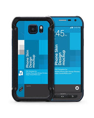 Samsung Galaxy S6 Active Mobile Skin Design Template