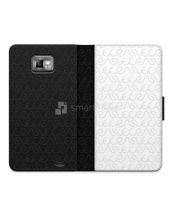 Samsung Galaxy S2 2d Wallet Mobile Case Design Mockup 2011