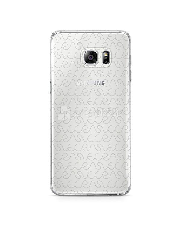 Samsung Galaxy S6 Edge Plus 3d Crystal Mobile Case Design Mockup 2015