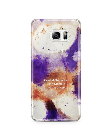 Samsung Galaxy S6 Edge Plus 3d Crystal Mobile Case Design Mockup 2015