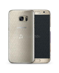 Samsung Galaxy S7 Edge 3d Crystal Mobile Case Design Mockup 2016