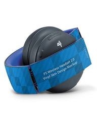 Sony PS Wireless Headset 2.0 Skin Design Template 2 Views