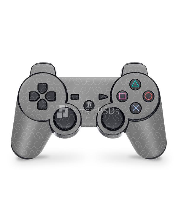 Sony PS3 Dual Shock 3 Gaming Controller Vinyl Skin Design Mockup