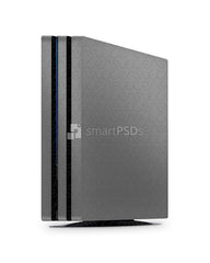 PS4 Pro Console Skin Design Template- 3 Views