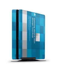 PS4 Slim Console Skin Design Template- 3 Views
