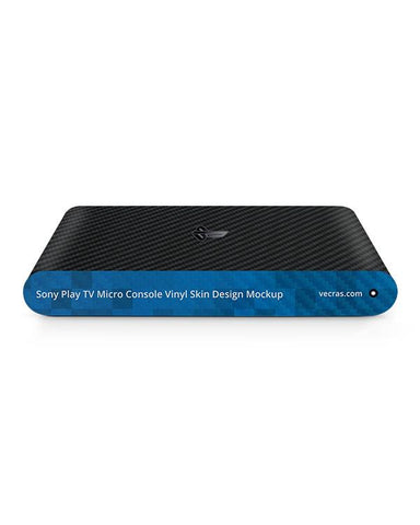 Sony Play Station TV Micro Console Vinyl Skin Design Mockup
