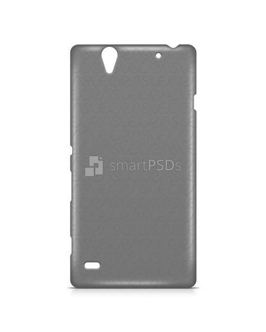 Sony Xperia C4 3d IMD Mobile Case Design Mockup 2015