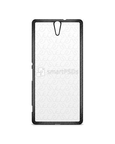 Sony Xperia C5 Ultra 2d IMD Colored Mobile Case Design Mockup 2015