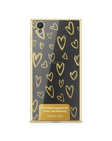 Sony Xperia L1 TPU Electroplated Case Design Mock-up