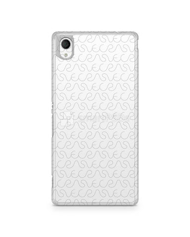 Sony Xperia M4 Aqua 2d Clear Mobile Case Design Mockup 2015