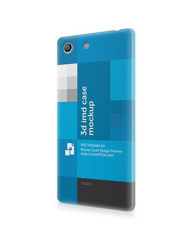 Sony Xperia M5 3d IMD Mobile Case Design Mockup 2015