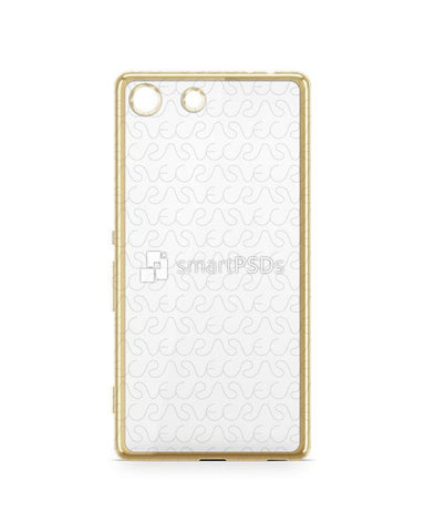 Sony Xperia M5 TPU Electroplated Case Design Mock-up