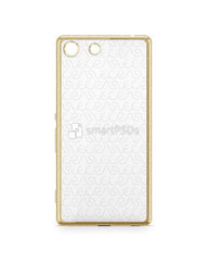 Sony Xperia M5 TPU Electroplated Case Design Mock-up 