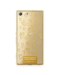 Sony Xperia M5 TPU Electroplated Case Design Mock-up 