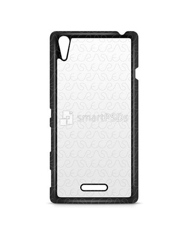 Sony Xperia T3 2d IMD Colored Mobile Case Design Mockup 2014