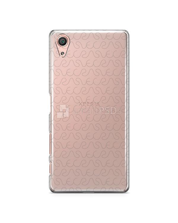 Sony Xperia X Performance- UV PC Clear Mobile Case Design Mockup 2016