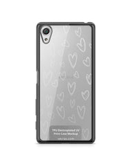 Sony Xperia X TPU Electroplated Case Design Mock-up