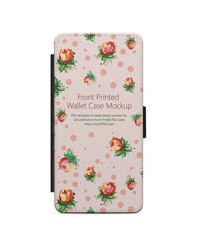 Sony Xperia XA 2d wallet Mobile Case Design Mockup 2016