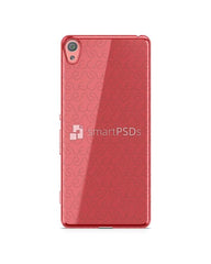 Sony Xperia XA TPU Electroplated Case Design Mock-up 