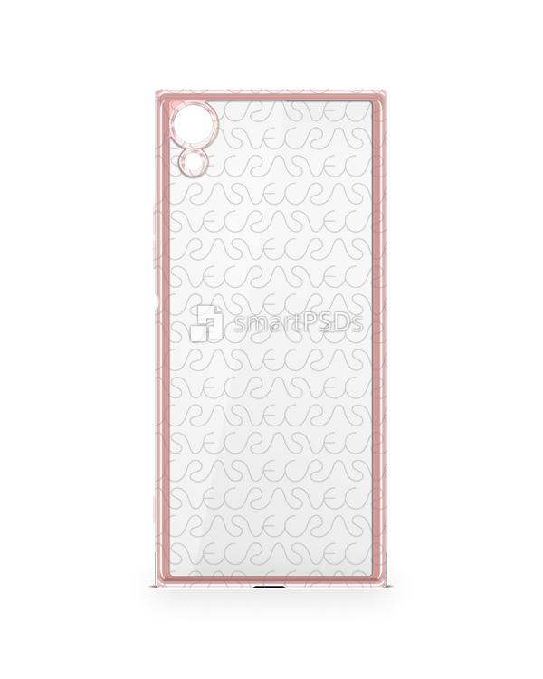 Sony Xperia XA1 TPU Electroplated Case Design Mock-up