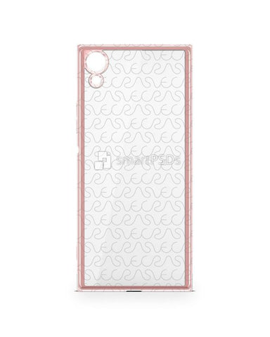 Sony Xperia XA1 TPU Electroplated Case Design Mock-up