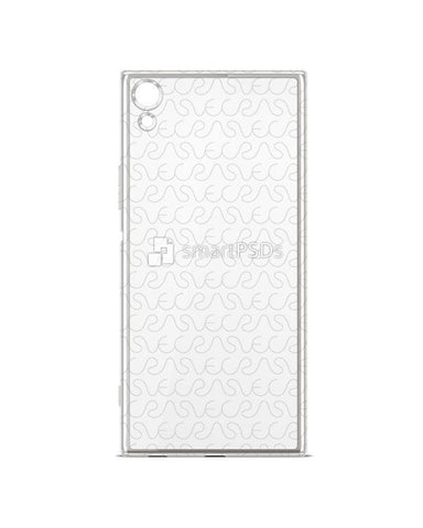 Sony Xperia XA1 Ultra TPU Electroplated Case Design Mock-up