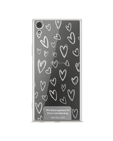 Sony Xperia XA1 Ultra TPU Electroplated Case Design Mock-up
