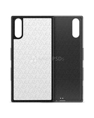 Sony Xperia XZ 2d Rubber Flex Mobile Case Design Mockup 2016